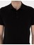 Erkek Siyah Slim Fit Düğmeli Polo Yaka Triko Tişört 50307320-VR046 6