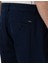 Erkek Lacivert Loose Fit Rahat Kalıp Keten Karışımlı Kanvas Pantolon 50305588-VR033 6