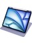 Apple iPad 11.Nesil A16 11inç/10.Nesil 10.9inç Kılıf Termik Kalem Bölmeli Dönebilen Standlı Kılıf Smart Case 6