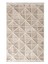 Sakura 2201 Krem Hav Toz Vermez Etnik Desenli Modern Bukleli Salon Halısı 2