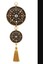 Home Dekoratif Nazarlık Ikili Ev Ofis Dekorasyon 15 x 43 cm Polyester Cam Gold Kahverengi 1 Adet 2