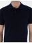 Erkek Lacivert Slim Fit Kıvrılmaz Polo Yaka Basic Tişört 50302561-VR033 6