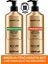 Saç Düzleştirici Keratin Bakımı 1000 ml + Tuzsuz Arındırıcı Şampuan 1000 ml Brezilya Fönü 1