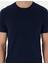 Erkek Lacivert %100 Pamuk Slim Fit Bisiklet Yaka Basic Tişört 50306980-VR033 6