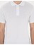 Erkek Beyaz Slim Fit Kıvrılmaz Polo Yaka Basic Tişört 50302561-VR013 6