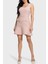Daphnee Fitted Fit Fırfırlı Mini Tuvid Elbise W5RK10WGW82 Bayan Elbise W5RK10 WGW82 F6DZ 1