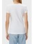 Cn Ss Glitter Streç Pamuklu Slim Fit Sim Logolu T Shirt W5GI14J1314 Bayan T Shirt W5GI14 J1314 G011 2