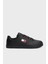 Tommy Jeans Logolu Deri Karışımlı Kalın Tabanlı Sneaker Ayakkabı Bayan Ayakkabı EN0EN02703 Bds 1
