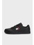 Tommy Jeans Logolu Deri Karışımlı Kalın Tabanlı Sneaker Ayakkabı Bayan Ayakkabı EN0EN02703 Bds 2