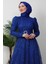 Nilda Simli Abiye Bordo 5