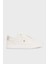 Logolu Deri Sneaker Ayakkabı Bayan Ayakkabı FW0FW08322 Ybh 1