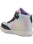 Siyah Cırtlı Bilek Boy Kız Çocuk Sneaker 6503 F 4