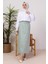 Benja Beli Lastikli Gabardin Etek 1405 - Mint 4