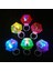 Kristal Tasarımlı LED Glow Işıklı 3 Modlu Yeşil Yüzük 3.5 x 5 cm 3