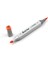 Touchliit Çift Taraflı Marker Kalem Fluorescent Orange F122 3