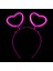 Glow Stick Karanlıkta Yanan Fosforlu Kalp Taç 12 Adet 4