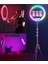 Rgb 18 Inç Ring Light 15 Renk Kumandalı Profesyonel Makyaj Kuaför Tripod 3