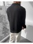 Magıcalfashıon Erkek Oversize Uzun Kollu Yazlık Keten Gömlek 3