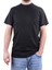 DMG23-211520 Siyah Günlük Bisiklet Yaka Erkek Tişört 2