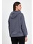 Kadın Şardonsuz Kapşonlu Oversıze Sweat 5