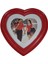 Kırmızı Kalp Çerçeve Duvar Tipi 22 x 20 Fotoğraf Sevgililer Günü Valentine's Day Aşk Hediyelik 1 Adet 1