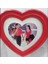 Kırmızı Kalp Çerçeve Duvar Tipi 22 x 20 Fotoğraf Sevgililer Günü Valentine's Day Aşk Hediyelik 1 Adet 2