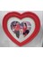 Kırmızı Kalp Çerçeve Duvar Tipi 22 x 20 Fotoğraf Sevgililer Günü Valentine's Day Aşk Hediyelik 1 Adet 3