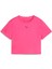 W Tad Essentıal Baby Tee Pembe Kadın Kısa Kol T-Shirt 1