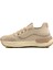 Bej Triko Hafif Kadın Sneaker 25Y310-4 Z 2