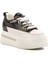 Siyah Yüksek Taban Kadın Sneaker 25Y492 Z 3