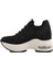 Siyah Triko Air Taban Kadın Sneaker 25Y300-20 Z 2