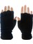 Eldivenler SAVEX.006 Polar Yarım Parmak Eldiven Siyah 1