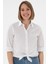 Kadın Beyaz Gömlek Basic 50307694-VR013 3