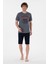 Erkek Lacivert Pijama Takım 50309274-VR033 1
