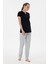Kadın Lacivert Pijama Takım 50312909-VR033 1