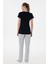 Kadın Lacivert Pijama Takım 50312909-VR033 5