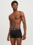 Jacanthony Trunks 3'lü Siyah Boxer 12171944 1