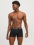 Jacanthony Trunks 3'lü Siyah Boxer 12171944 3