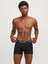 Jacanthony Trunks 3'lü Siyah Boxer 12171944 4