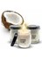 Hindistan Cevizi Kokulu Soya Mum 3 Adet 40 gr - Coconut Scented Soy Wax Candle 1
