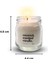 Hindistan Cevizi Kokulu Soya Mum 3 Adet 40 gr - Coconut Scented Soy Wax Candle 2