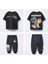 How Wheels Araba Baskılı Tshirt ve Eşofman Takım Antrasit 1