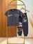 How Wheels Araba Baskılı Tshirt ve Eşofman Takım Antrasit 2