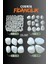 Beyaz Dolomit Taş 5 kg 4-6 cm Çakıl Taşı Bahçe Peysaj Süs Taşı 4