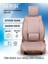 Nissan Patfinder Uyumlu Yarı Deri Oto Koltuk Kılıfı Tam 5li Set Mars Bej Renk 3