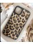 IPHONE13/14 Uyumlu Leopar Desenli Esnek Koruma Kenarlı Silikon Kılıf 1