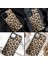 IPHONE13/14 Uyumlu Leopar Desenli Esnek Koruma Kenarlı Silikon Kılıf 5