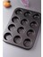 12 Gözlü Muffin Cupcake Kalıbı Yanmaz Yapışmaz Kek Pasta Kurabiye Brownie Fırın Tepsisi 3