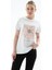 Baskılı Pamuklu Beyaz Kadın T-Shirt 25Y0152K1 1