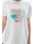 Baskılı Pamuklu Beyaz Kadın T-Shirt 25Y0400K1 2